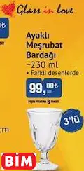 GLASS İN LOVE AYAKLI MEŞRUBAT BARDAĞI GLASS İN LOVE AYAKLI MEŞRUBAT BARDAĞI